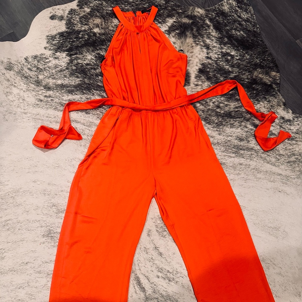 Tommy Hilfiger Bright Orange Jumpsuit